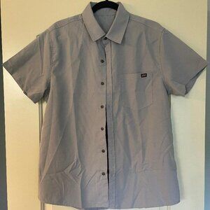 Being Extra-Men's Gray Summer Shirt-Size L